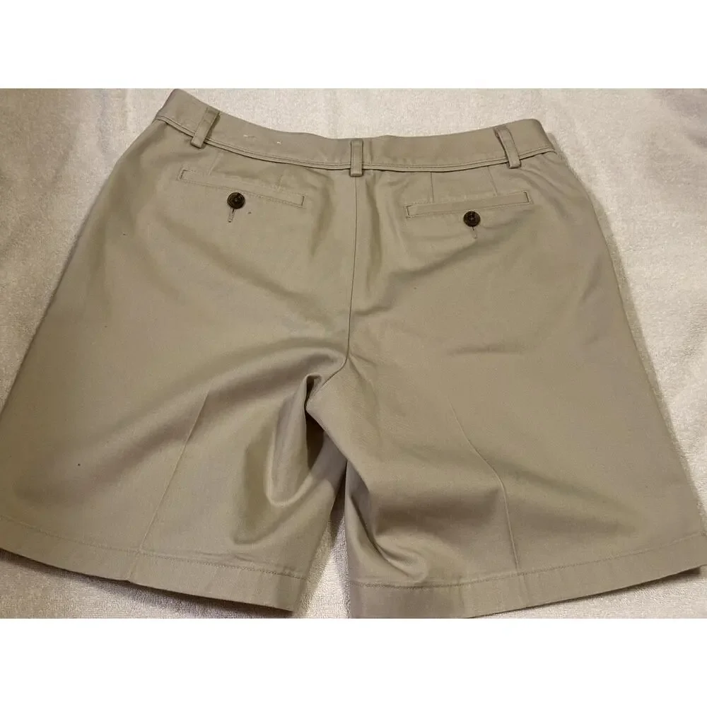 Eddie Bauer‎ Women's Khaki Chino Shorts Size 4